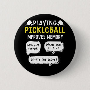 Pickleball Player-spelare Knapp