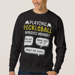 Pickleball Player-spelare Lång Ärmad Tröja