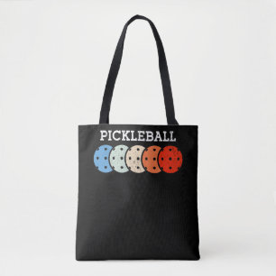 Pickleball Player-sport Älskare Tygkasse