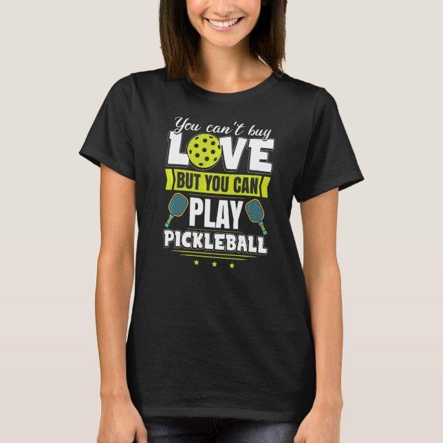 Pickleball Player T Shirt (Framsida)