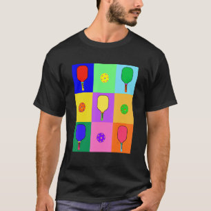 Pickleball Pop Art T Shirt