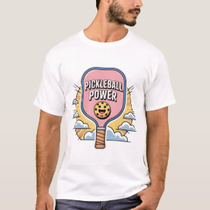 Pickleball Power Tröja Rolig Hobby Sport T-shirt