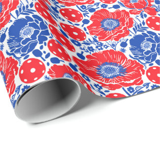 Pickleball Present Wrap Presentpapper