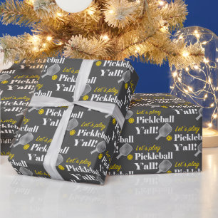Pickleball Presentpapper Låt oss spela Pickleball