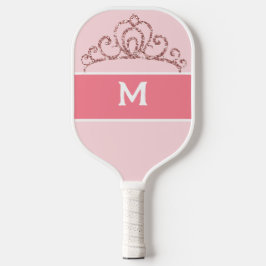 Pickleball Princess Monogrammed Rosa