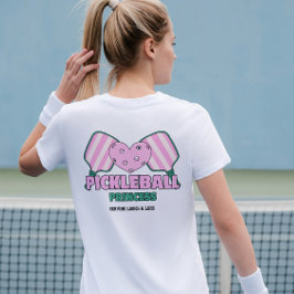 Pickleball Princess Serving Ser & Lobs T Shirt