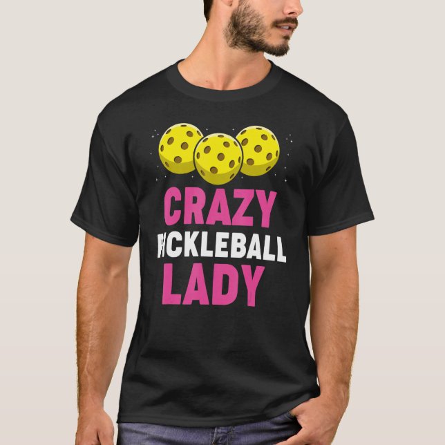 Pickleball Pun for Pickleball Player T Shirt (Framsida)