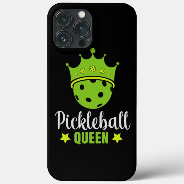 Pickleball Queen Funny Pickle Boll Queen (Baksida)