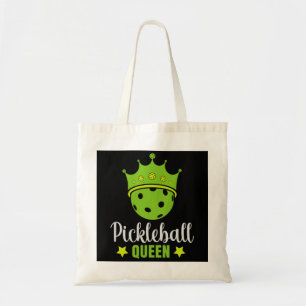 Pickleball Queen Funny Pickle Boll Queen Tygkasse