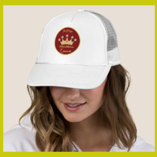 Pickleball Queen Glam Glitz Monogram Namn Guld Keps