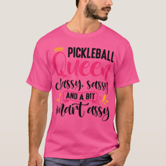 Pickleball Queen Graphics för kvinnor Picklebal T Shirt