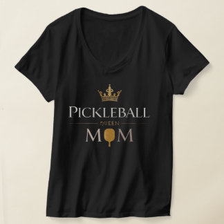 Pickleball Queen Mom Shirt | Crown Pickleball Desi T