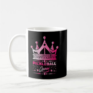 Pickleball Queen Pickleball Player Paddleball 522 Kaffemugg