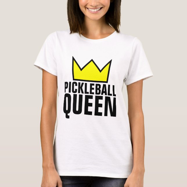 PICKLEBALL QUEEN T-Shirts (Framsida)