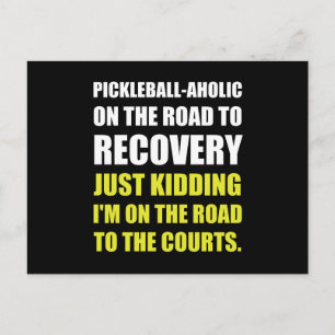 Pickleball Raod to Rocvery Courts Vykort