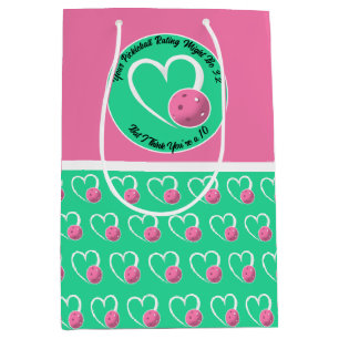 Pickleball Rating Valentine Heart Rosa Turkos