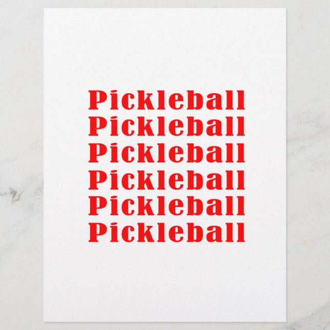 pickleball repeterat rött.png reklamblad (Framsidan)