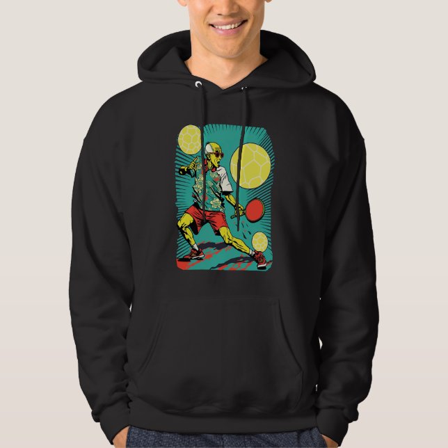 Pickleball Retirement Appreciation Pop Style Pickl Hoodie (Framsida)