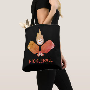 Pickleball Retro Färg Tygkasse