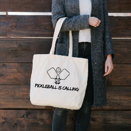 Pickleball Ringer Sig Totebag Jumbo Tygkasse