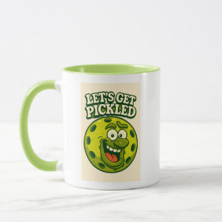 Pickleball Rolig Kaffe Mugg