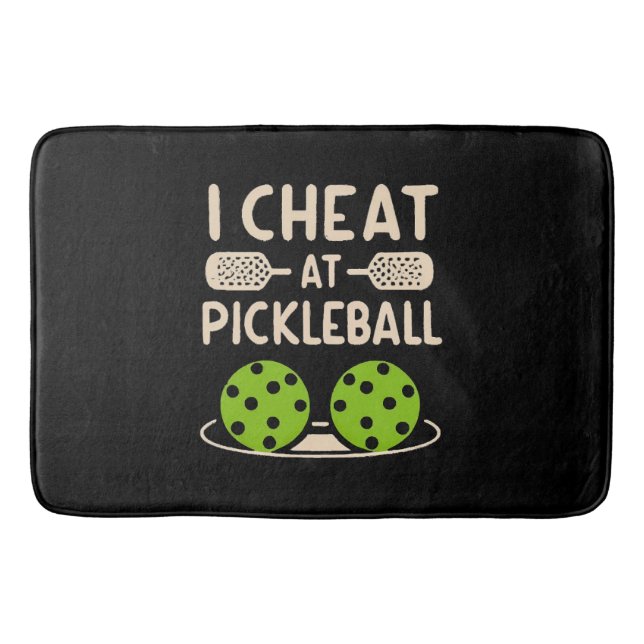 Pickleball Roligt Badrumsmatta (Framsidan)