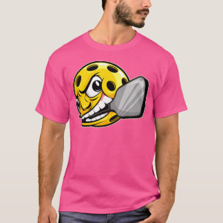 Pickleball Roligt För Cool Boll T Shirt