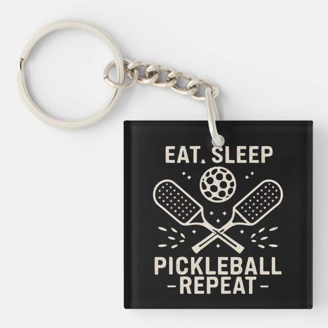 Pickleball Routine: Upprepning av vilopickleball (Framsidan)