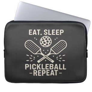Pickleball Routine: Upprepning av vilopickleball Laptop Fodral