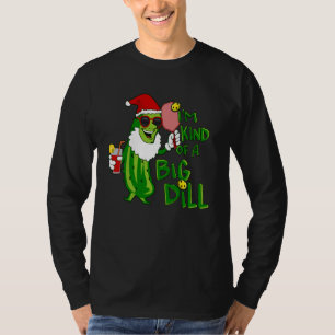 Pickleball Santa Big Dill T Shirt