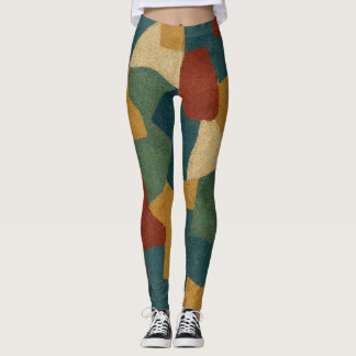Pickleball Serge Poliakoff Stil Mönster Leggings