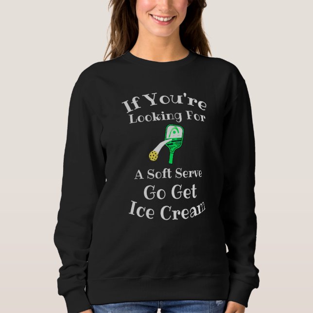 Pickleball Serve Uttalande T Shirt (Framsida)