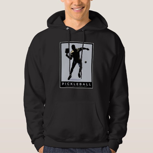 PICKLEBALL SILHOUETTE CLASSIC HOODIE (Framsida)