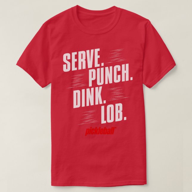 Pickleball Slang T Shirt (Design framsida)