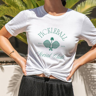 Pickleball Social Club Kvinnor T Shirt