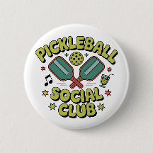 Pickleball Social Club Retrodesign för spelare