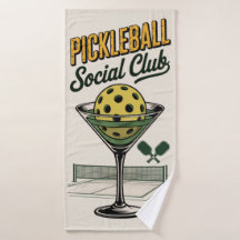 Pickleball Social Klubb Retro Paddle Court