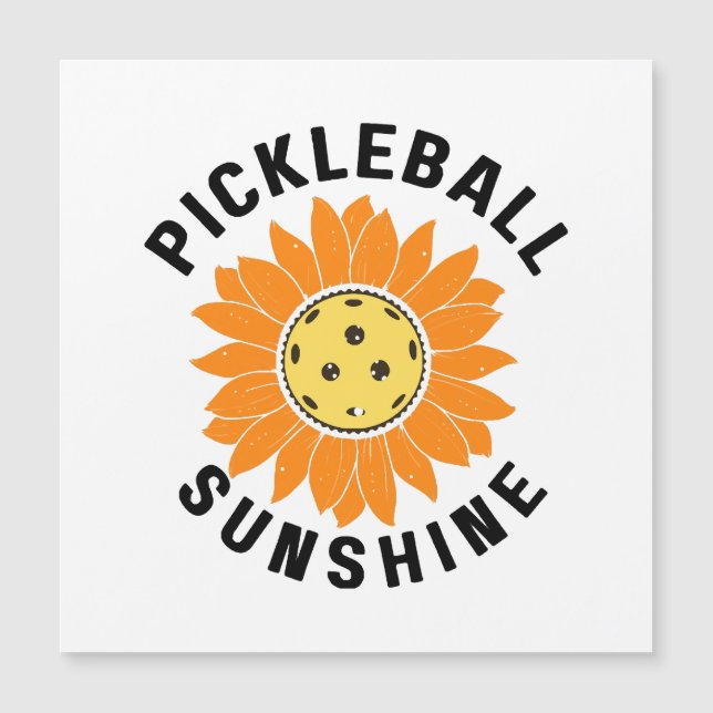 Pickleball solsken (Framsida)