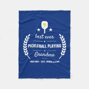 Pickleball som leker bäst fleecefilt