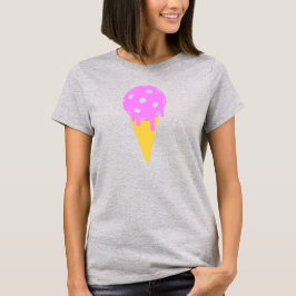 PickleBall Sommariskräm Cone Women's Tanktop Tee Shirt