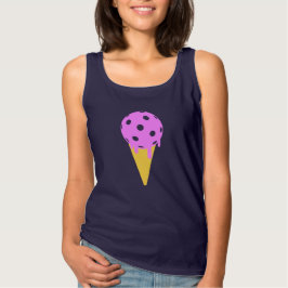 PickleBall Sommariskräm Cone Women's Tanktop Tröja