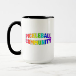 Pickleball-spel mugg. mugg