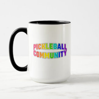Pickleball-spel mugg. mugg