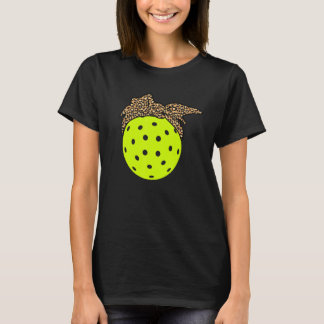 Pickleball-spelare för Women Girl Paddleball T Shirt