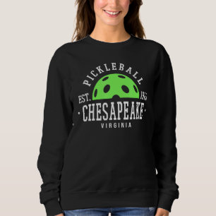 Pickleball-spelare i chesapeake Va T Shirt
