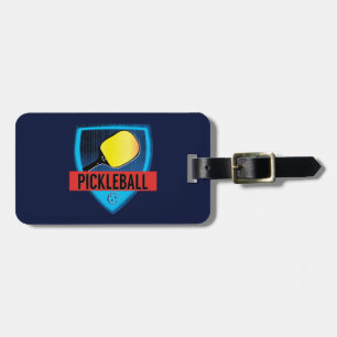 Pickleball spelaresportar hänger lös bagagebricka