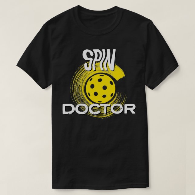 Pickleball Spin Doktor T Shirt (Design framsida)