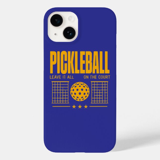 Pickleball Spirit - Lämna allt på domstolen (Baksida)