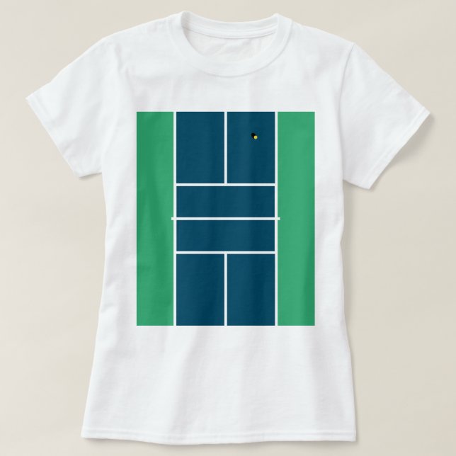 Pickleball-sport T Shirt (Design framsida)