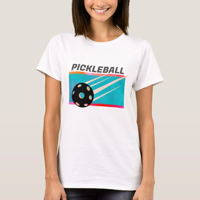 Pickleball Sport T Shirt (Framsida)
